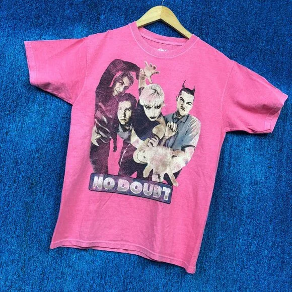 No Doubt Rock Pink T-Shirt Size S/M - Picture 3 of 4